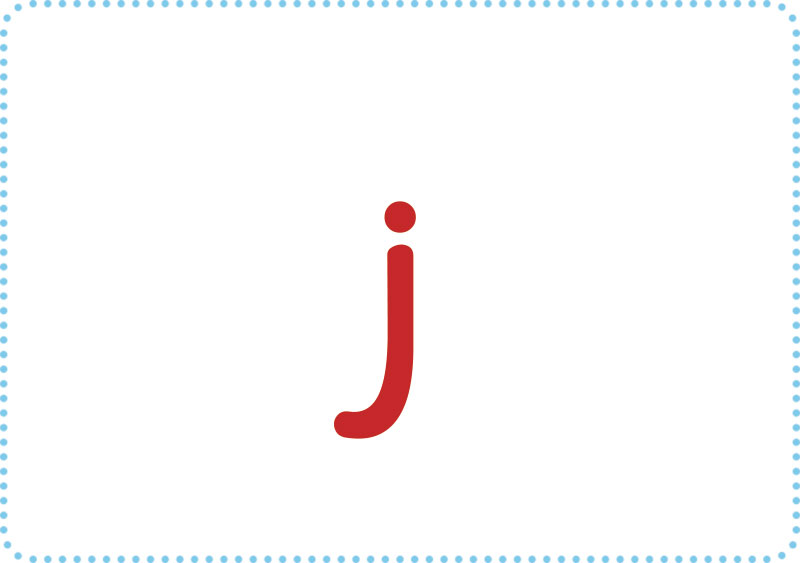 consonant j